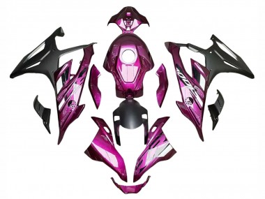 Rabatt BMW S1000RR Motorrad Verkleidung 2023-2024 - Lila Matt Schwarz