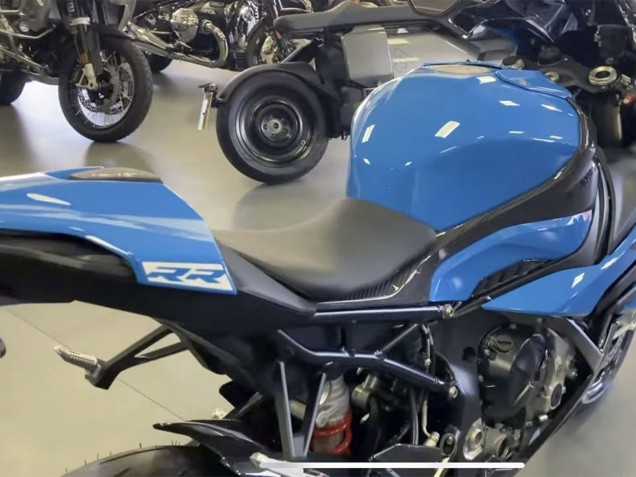 Rabatt BMW S1000RR Motorrad Verkleidung 2023-2024 - Blau Schwarz