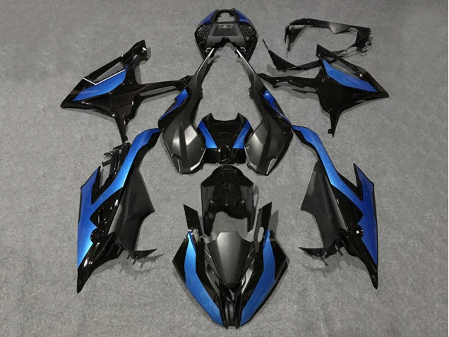 Rabatt BMW S1000RR Motorrad Verkleidung 2019-2022 - Schwarz Blau