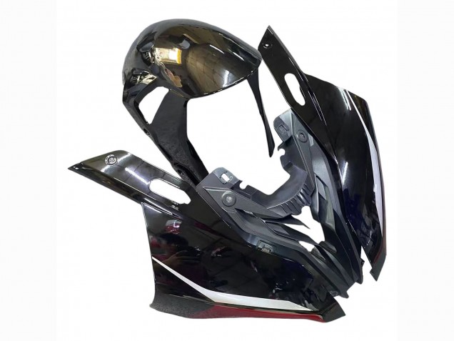 Rabatt BMW S1000RR Motorrad Verkleidung 2019-2022 - Schwarz Dunkel rot