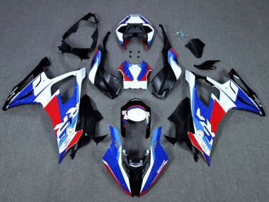 Rabatt BMW S1000RR Motorrad Verkleidung 2019-2022 - Weiss Schwarz Blau Rot