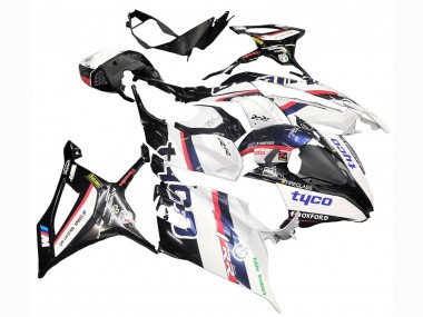 Rabatt BMW S1000RR Motorrad Verkleidung 2019-2022 - Weiss Schwarz Rosa Oxford