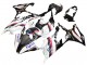 Rabatt BMW S1000RR Motorrad Verkleidung 2019-2022 - Weiss Schwarz Rosa Oxford