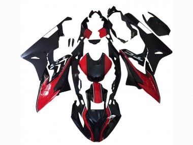 Rabatt BMW S1000RR Motorrad Verkleidung 2017-2018 - Rot Matt Schwarz