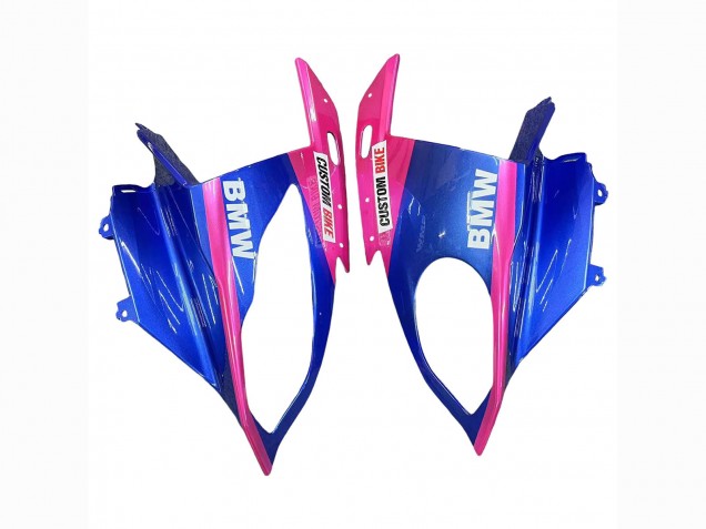 Rabatt BMW S1000RR Motorrad Verkleidung 2017-2018 - Rosa Blau Gelb Hai