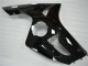 Rabatt Kawasaki ZX6R Motorrad Verkleidung 2003-2004 - Glanzendes Schwarz