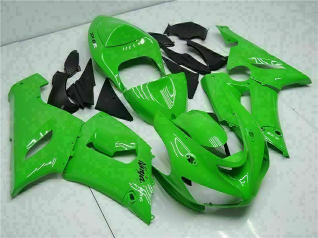 Rabatt Kawasaki ZX6R Motorrad Verkleidung 2005-2006 - Grun