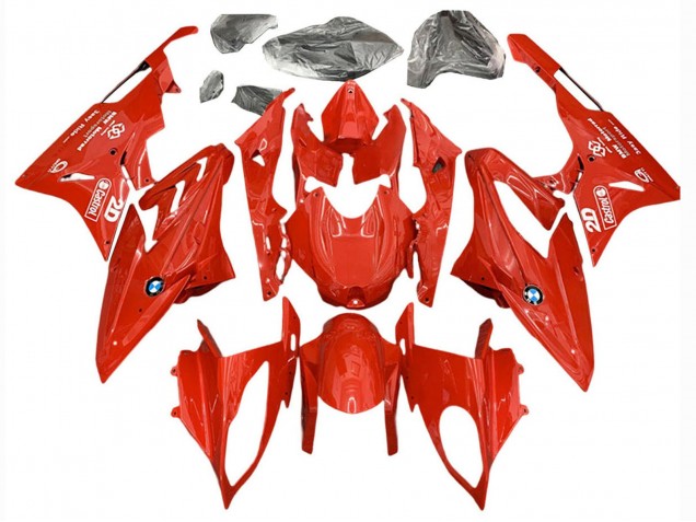 Rabatt BMW S1000RR Motorrad Verkleidung 2017-2018 - Rot Castrol