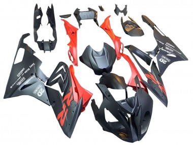 Rabatt BMW S1000RR Motorrad Verkleidung 2015-2016 - Matt Schwarz Rot
