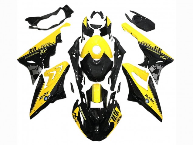 Rabatt BMW S1000RR Motorrad Verkleidung 2015-2016 - Gelb Schwarz