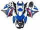 Rabatt BMW S1000R Motorrad Verkleidung 2014-2016 - Blau Rot