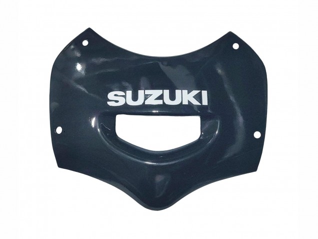 Rabatt Suzuki GSX600F/GSX750F Motorrad Verkleidung 2004-2006 - Glanzendes Schwarz Grau