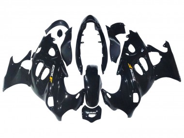 Rabatt Suzuki GSX600F/GSX750F Motorrad Verkleidung 2004-2006 - Glanzendes Schwarz