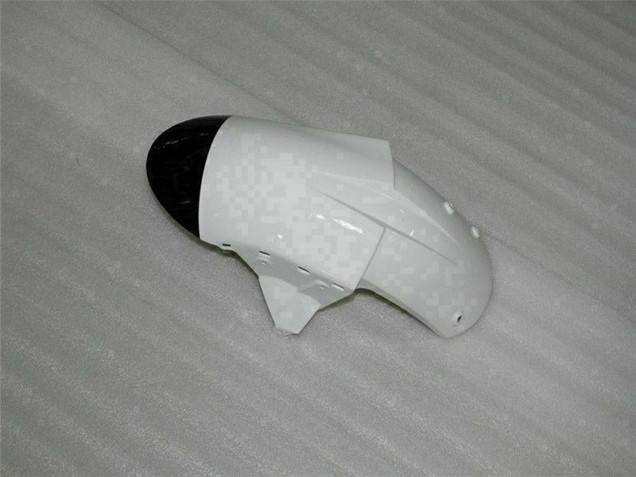 Rabatt Kawasaki ZX6R Motorrad Verkleidung 2007-2008 - Schwarz Weiss