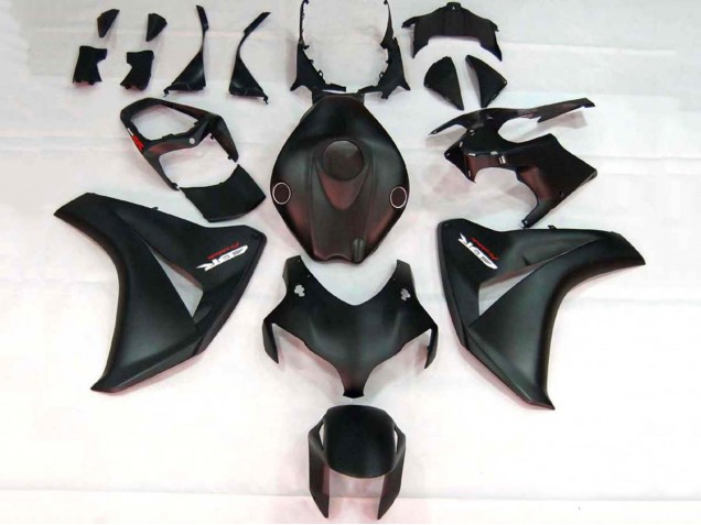 Rabatt Honda CBR1000RR Motorrad Verkleidung 2008-2011 - Matt Schwarz