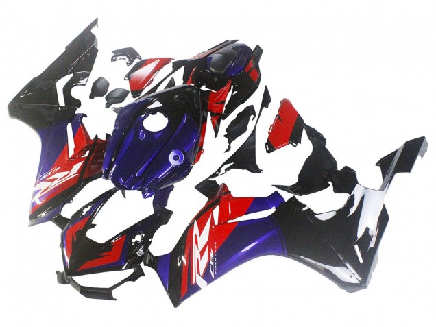 Rabatt Honda CBR1000RR Motorrad Verkleidung 2017-2024 - Rot Blau Glanzendes Schwarz