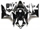 Rabatt Honda CBR600RR Motorrad Verkleidung Kit 2007-2008 - Silber Glanzendes Schwarz