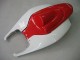 Rabatt Suzuki GSXR 600 / GSXR 750 Motorrad Verkleidung 2006-2007 - Weiss Rot Glanzendes Schwarz