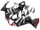 Rabatt Suzuki GSXR 600 / GSXR 750 Motorrad Verkleidung 2011-2024 - Schwarz Grau Rot Linie
