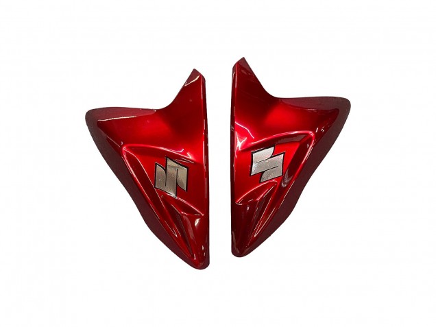 Rabatt Suzuki GSXR 600 / GSXR 750 Motorrad Verkleidung 2011-2024 - Rot Weiss Aufkleber