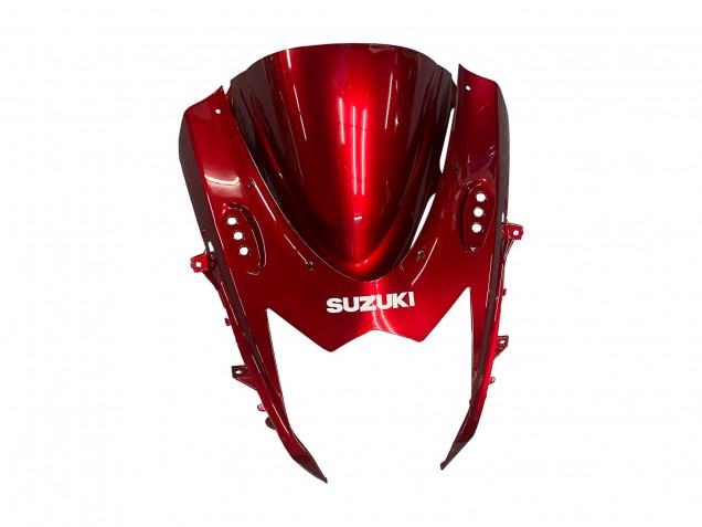 Rabatt Suzuki GSXR 600 / GSXR 750 Motorrad Verkleidung 2011-2024 - Rot Weiss Aufkleber