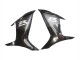 Rabatt Suzuki GSXR 600 / GSXR 750 Motorrad Verkleidung 2011-2024 - Matt Schwarz Glanzendes Schwarz Weiss Aufkleber