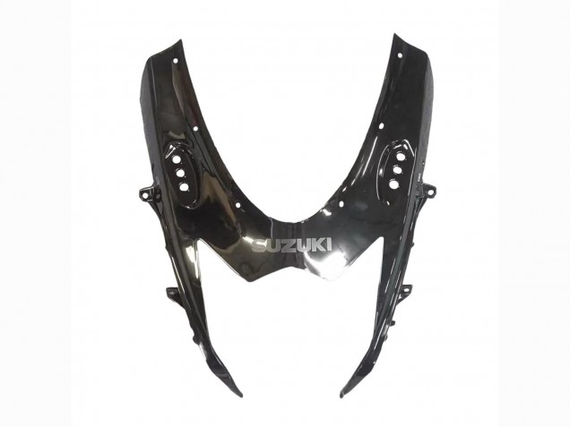 Rabatt Suzuki GSXR 600 / GSXR 750 Motorrad Verkleidung 2011-2024 - Matt Schwarz Glanzendes Schwarz Weiss Aufkleber