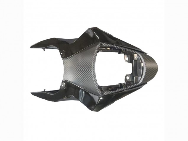 Rabatt Suzuki GSXR 600 / GSXR 750 Motorrad Verkleidung 2011-2024 - Matt Schwarz Glanzendes Schwarz Weiss Aufkleber