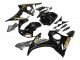 Rabatt Yamaha YZF R6S Motorrad Verkleidung 2006-2009 - Glanzendes Schwarz Gold Aufkleber
