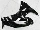 Rabatt Kawasaki ZX6R Motorrad Verkleidung 2009-2012 - Glanzendes Schwarz Weiss Ninja