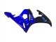 Rabatt Yamaha YZF R6S Motorrad Verkleidung 2006-2009 - Blau Glanzendes Schwarz