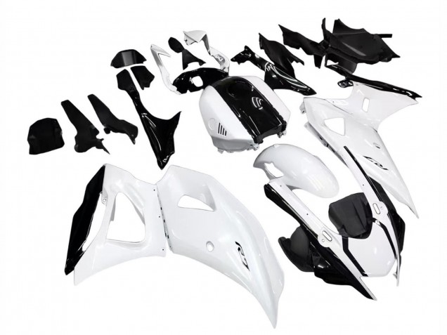 Rabatt Yamaha YZF R7 Motorrad Verkleidung 2021-2024 - Glanzendes Weiss