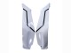 Rabatt Kawasaki ZX10R Motorrad Verkleidung 2021-2025 - Weiss Schwarz