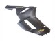 Rabatt Kawasaki ZX6R Motorrad Verkleidung 2007-2008 - Matt Schwarz mit Gelb Logo Ninja