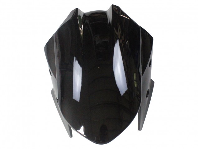 Rabatt Kawasaki EX300 Motorrad Verkleidung 2013-2017 - Glanzendes Schwarz Matt Schwarz Grun