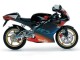 Rabatt Aprilia RS125 Motorrad Verkleidung 2000-2005 - Schwarz Rot Silber