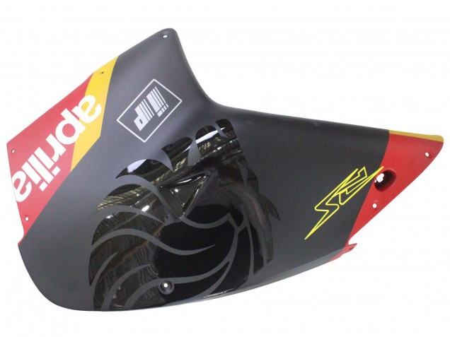 Rabatt Aprilia RS125 Motorrad Verkleidung 2000-2005 - Schwarz Rot Gelb