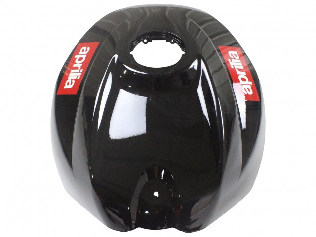 Rabatt Aprilia RS125 Motorrad Verkleidung 2006-2011 - Glanzendes Schwarz Rot Weiss Aufkleber
