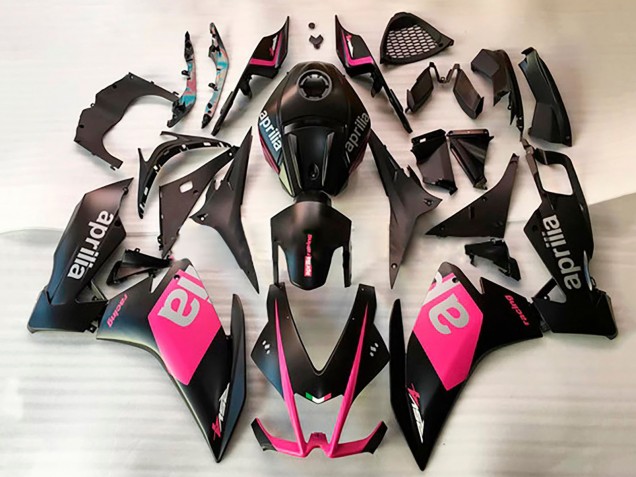 Rabatt Aprilia RS125 Motorrad Verkleidung 2006-2011 - Matt Schwarz Rosa
