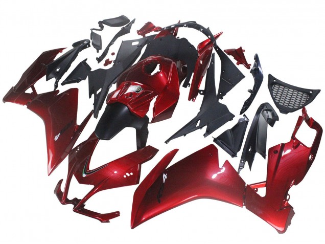 Rabatt Aprilia RS4 50 125 Motorrad Verkleidung 2012-2018 - Rot Matt Schwarz