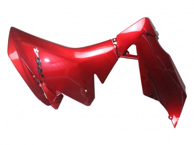 Rabatt Aprilia RS4 50 125 Motorrad Verkleidung 2012-2018 - Rot Matt Schwarz