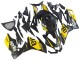 Rabatt Aprilia RS4 50 125 Motorrad Verkleidung 2012-2018 - Gelb Matt Schwarz