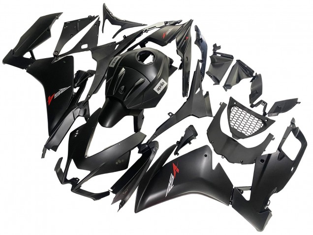 Rabatt Aprilia RS4 50 125 Motorrad Verkleidung Kit 2012-2018 - Matt Schwarz