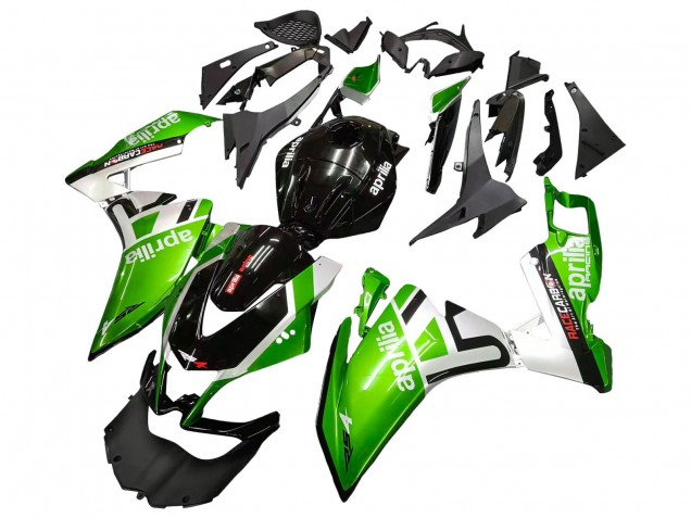Rabatt Aprilia RS4 50 125 Motorrad Verkleidung 2012-2018 - Weiss Grun Glanzendes Schwarz