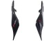 Rabatt Aprilia RS4 50 125 Motorrad Verkleidung 2012-2018 - Matt Schwarz