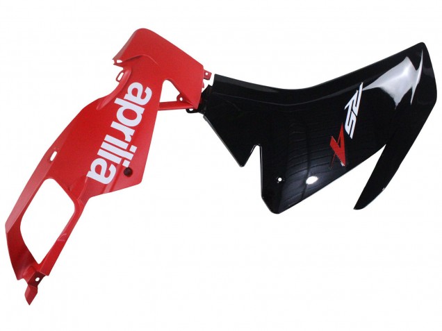 Rabatt Aprilia RS4 50 125 Motorrad Verkleidung 2012-2018 - Rot Glanzendes Schwarz