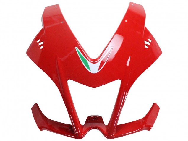 Rabatt Aprilia RS4 50 125 Motorrad Verkleidung 2012-2018 - Rot Glanzendes Schwarz