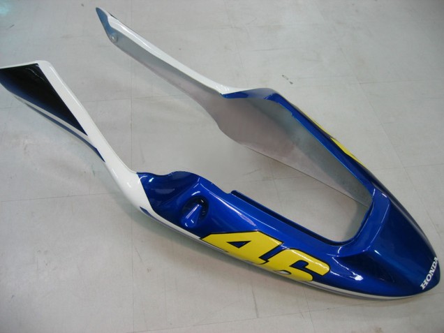 Rabatt Honda CBR600 F4i Motorrad Verkleidung 2004-2007 - Gelb Blau Weiss Schwarz Nastro Azzurro