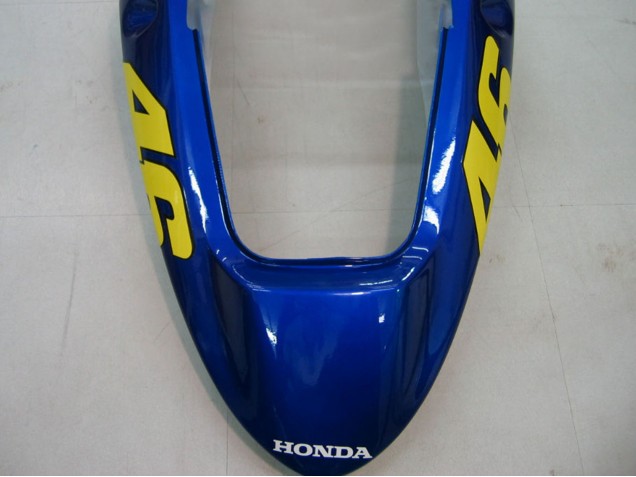Rabatt Honda CBR600 F4i Motorrad Verkleidung 2004-2007 - Gelb Blau Weiss Schwarz Nastro Azzurro