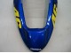 Rabatt Honda CBR600 F4i Motorrad Verkleidung 2004-2007 - Gelb Blau Weiss Schwarz Nastro Azzurro